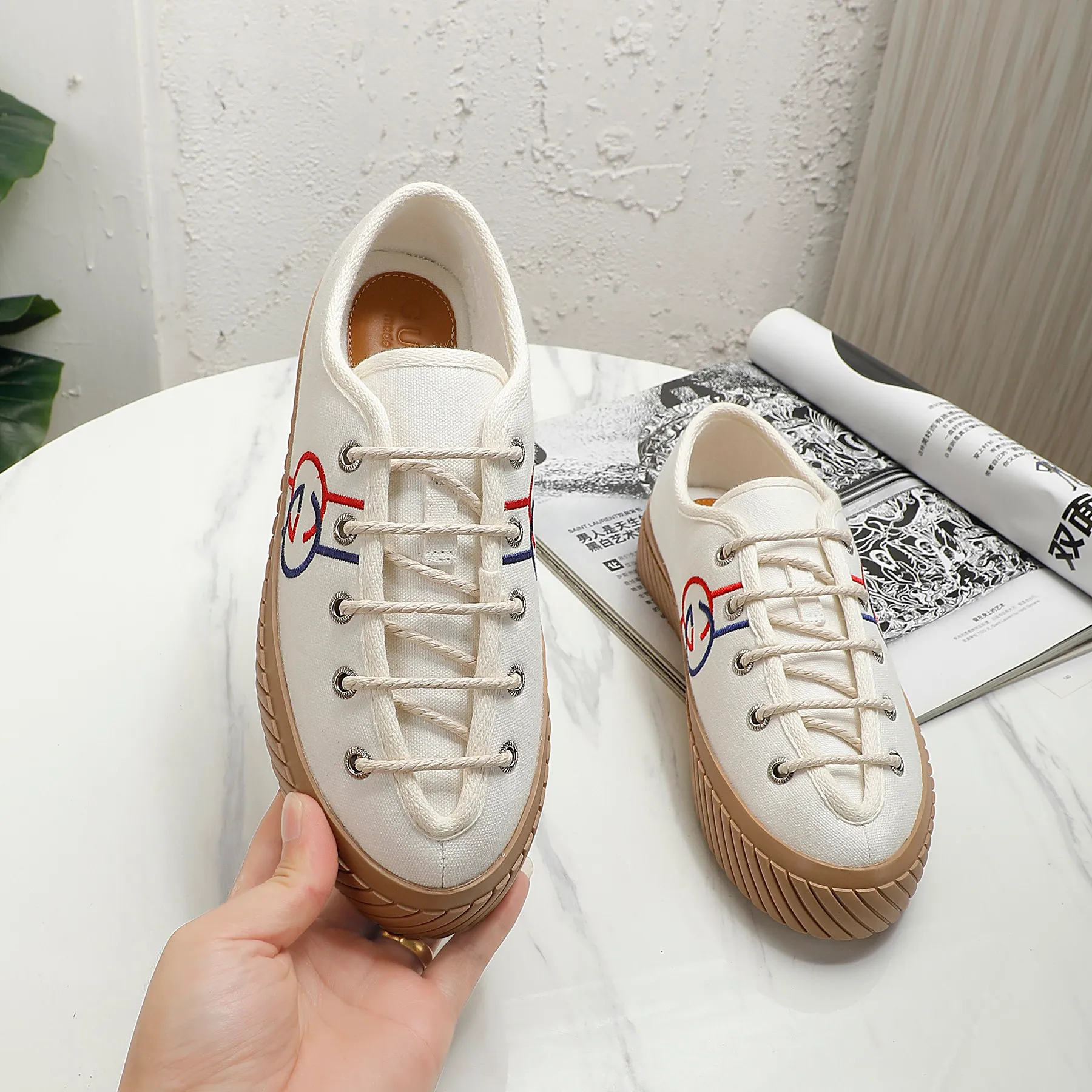 👟👟Ex-factory price 420👟👟 Men's size +10 GUCCI, couple style, other colors also available, you can also place an order with pictures